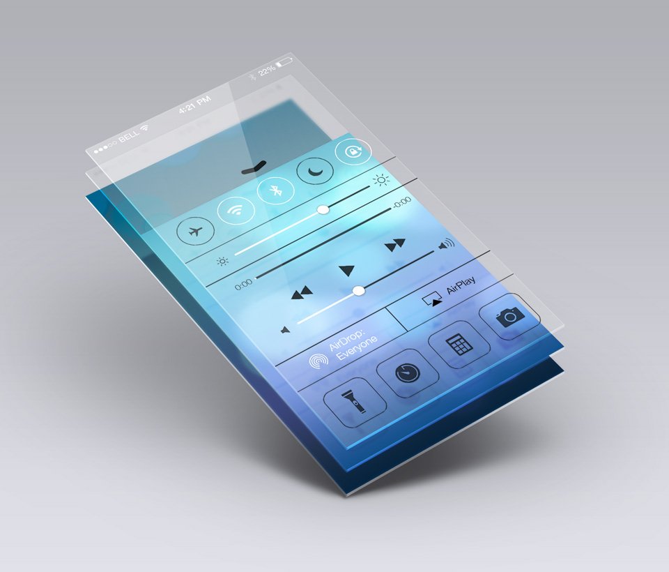 Perspective App Screen Mockup