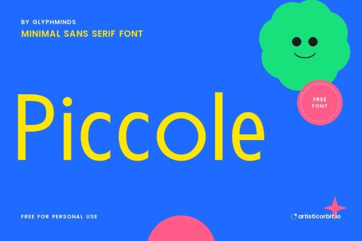 Piccole font preview