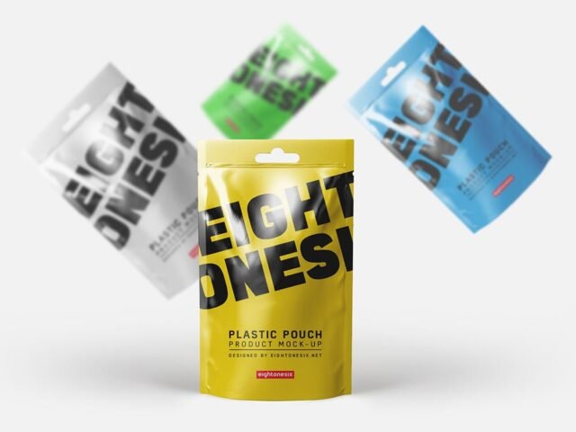 Plastic Pouch Mockup