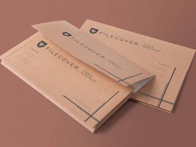 Pocket Folder Mockup