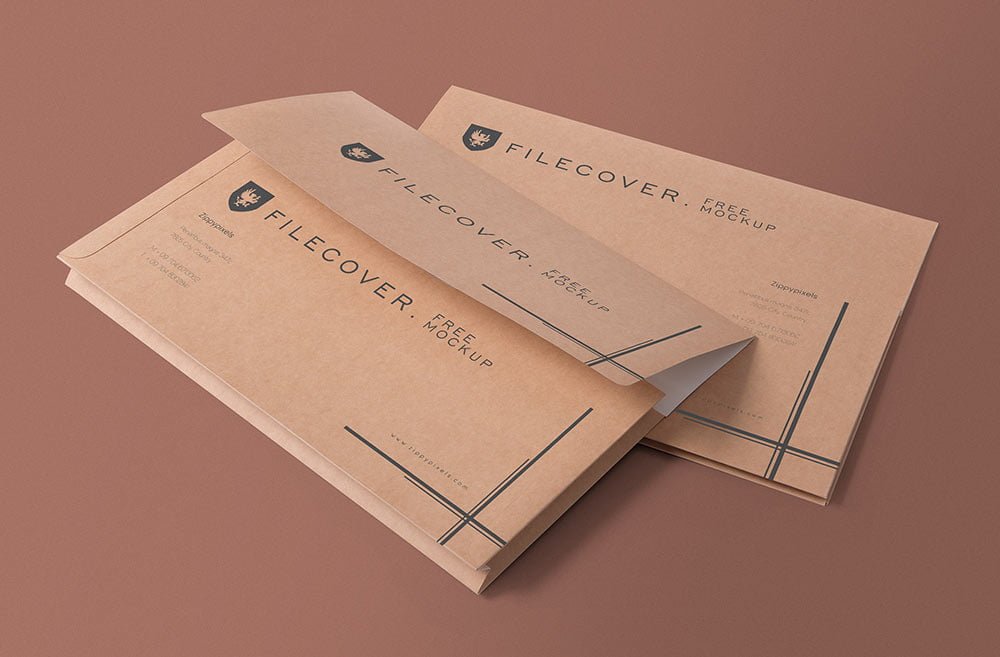 Pocket Folder Mockup