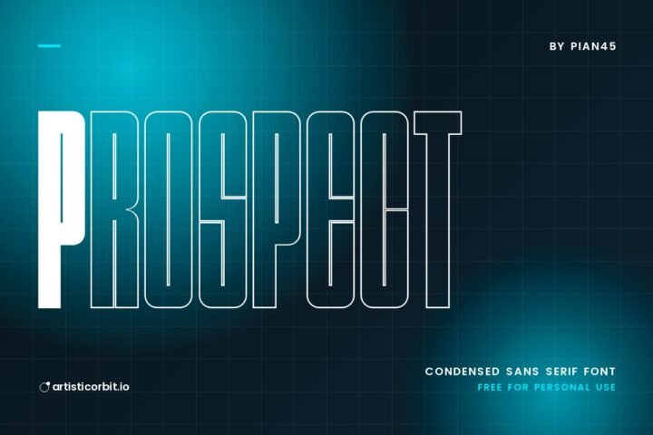 Prospect font preview