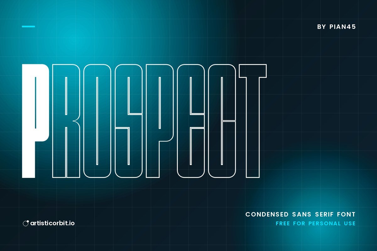 Prospect font preview