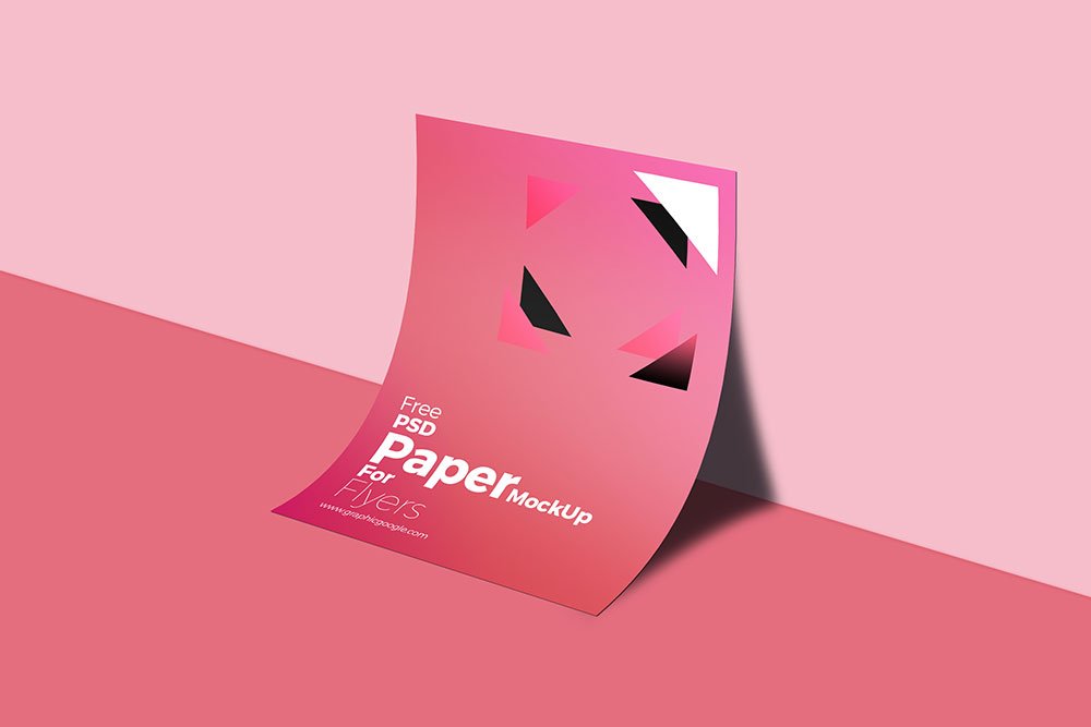 PSD A4 Paper Mockup