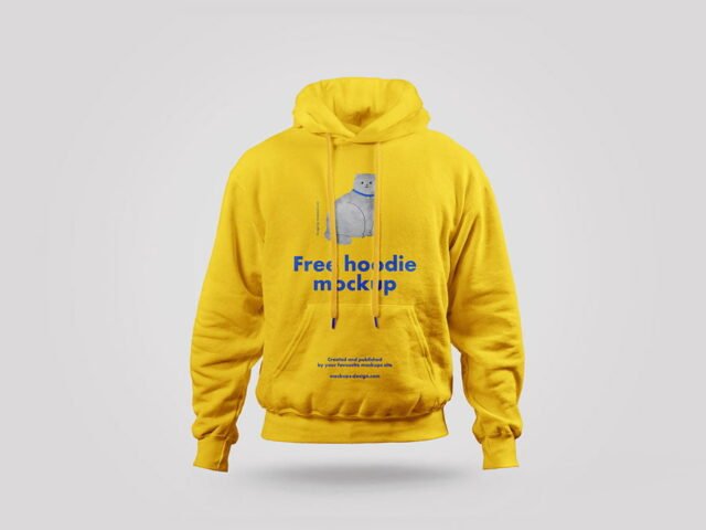 Pullover Hoodie Mockup
