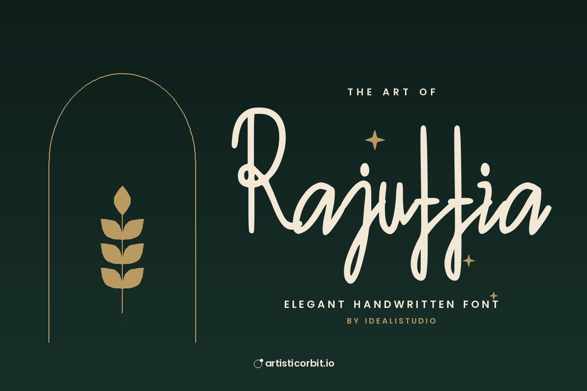 Rajuttia font preview