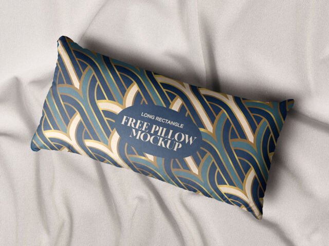 Rectangle Pillow Mockup