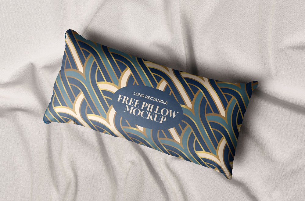 Rectangle Pillow Mockup