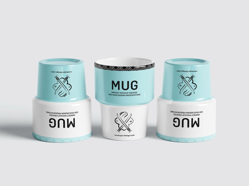 Retro Mug Mockup