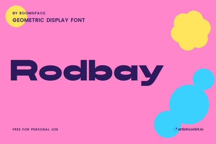 Rodbay font preview