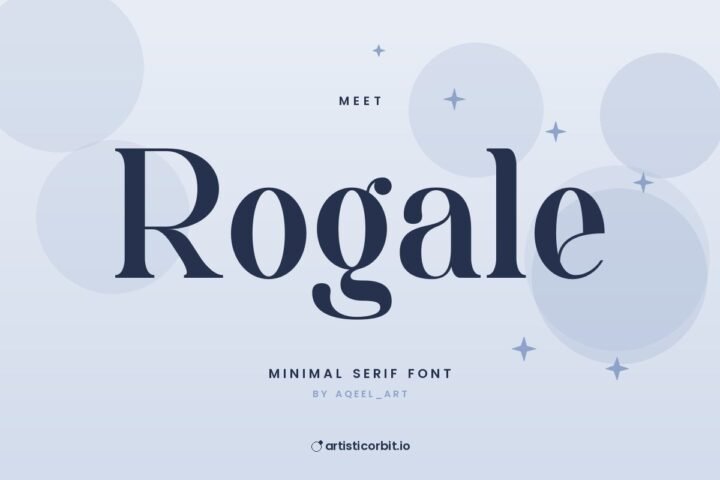 Rogale font preview