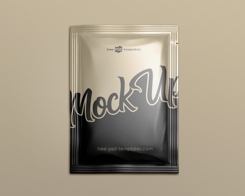 Sachet Pouch Mockup