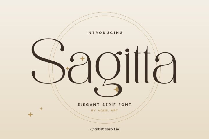 Sagitta font preview