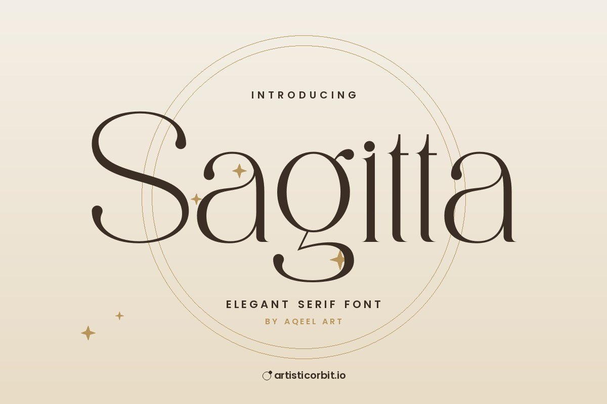 Sagitta font preview