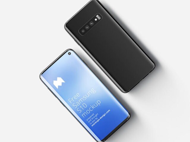 Samsung Galaxy S10 Mockups