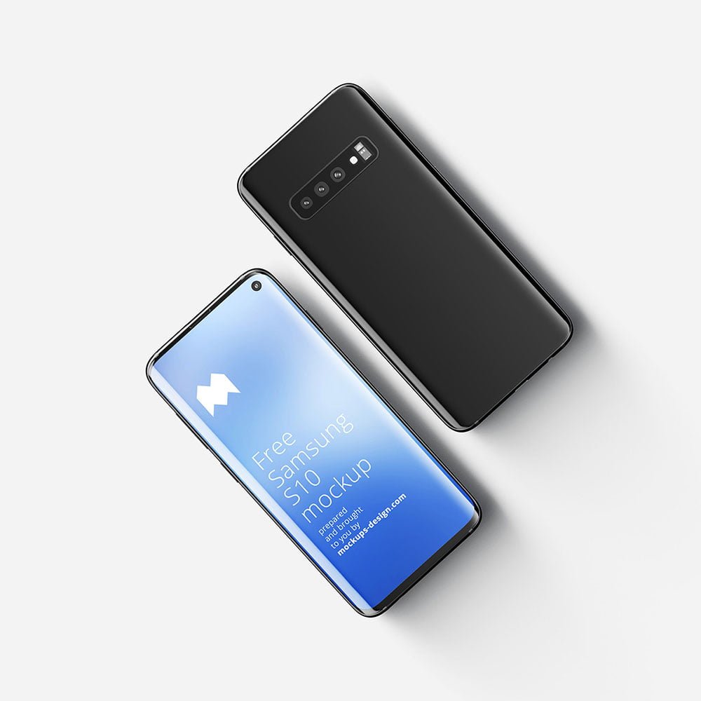 Samsung Galaxy S10 Mockups