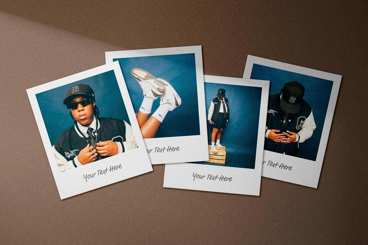 Scene Polaroid Mockup