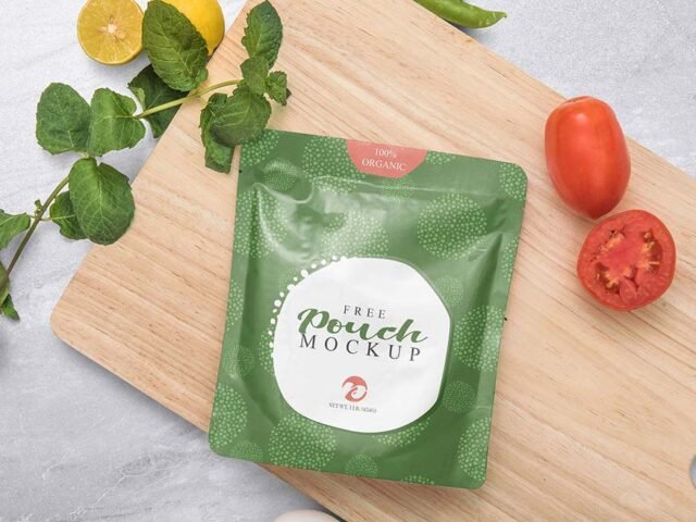 Sealed Sachet Mockup