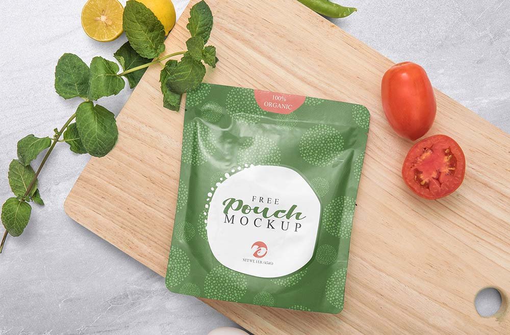 Sealed Sachet Mockup