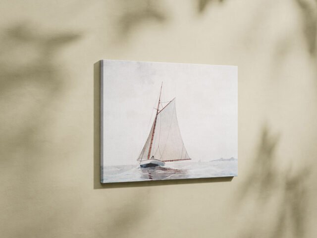 Shaded Wall Canvas Mockup