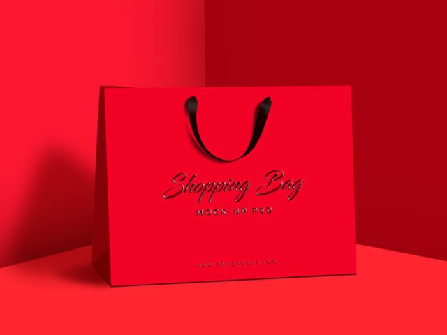 Shopping Bag Mockup PSD