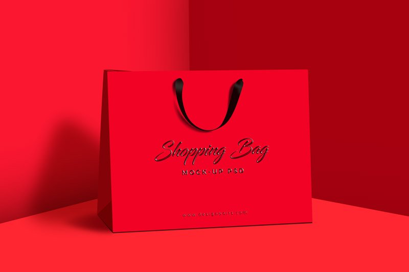 Shopping Bag Mockup PSD
