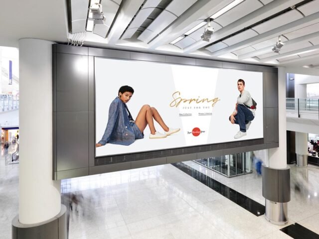 Shopping Mall Digital Ad Mockup