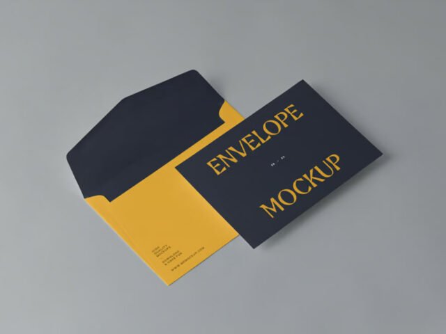 Small Envelope Mockup