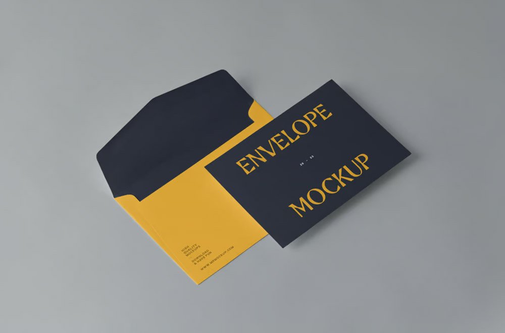 Small Envelope Mockup