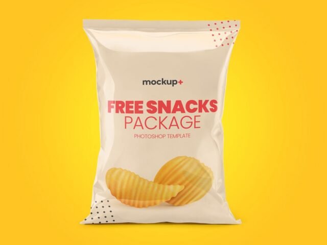 Snacks Packing Mockup
