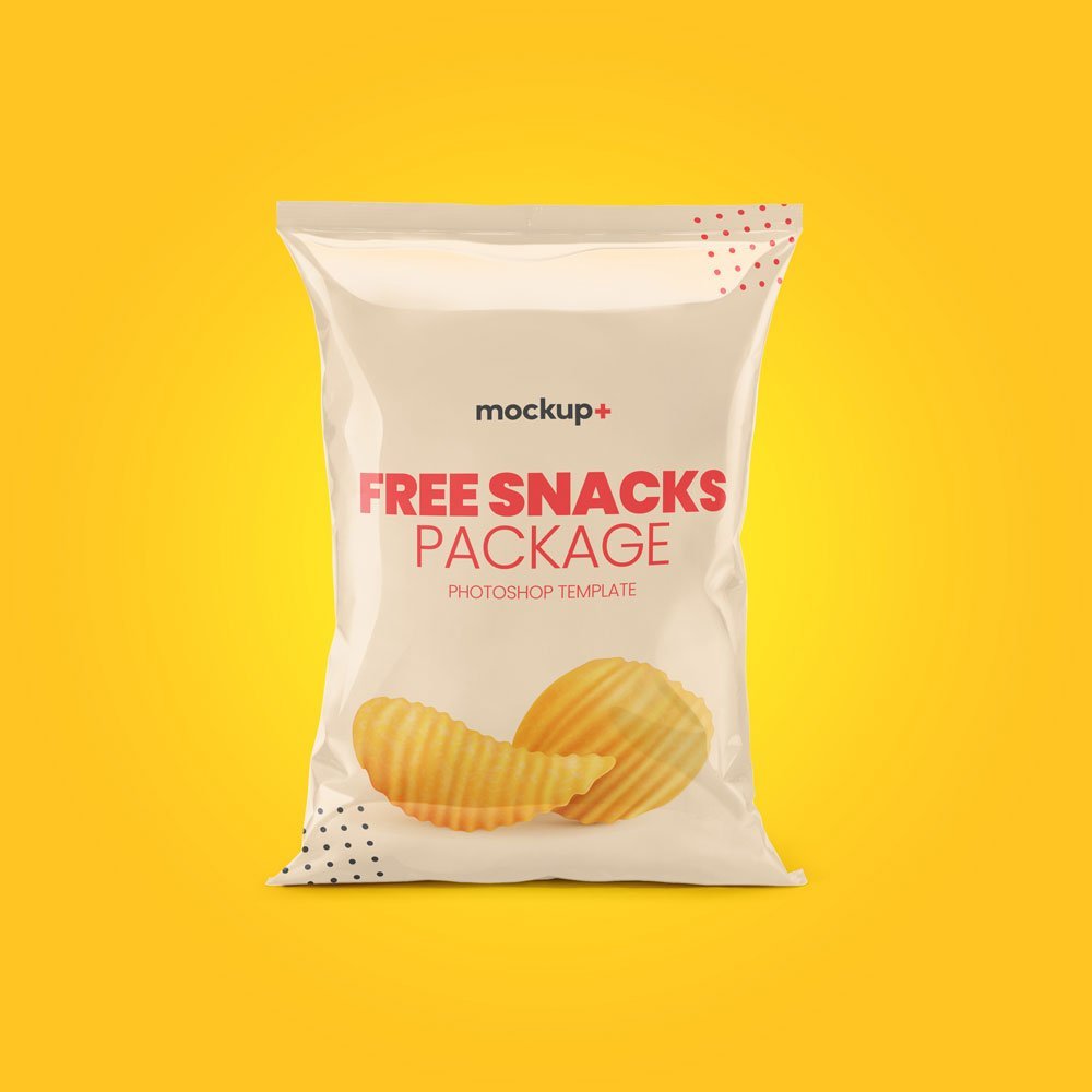 Snacks Packing Mockup