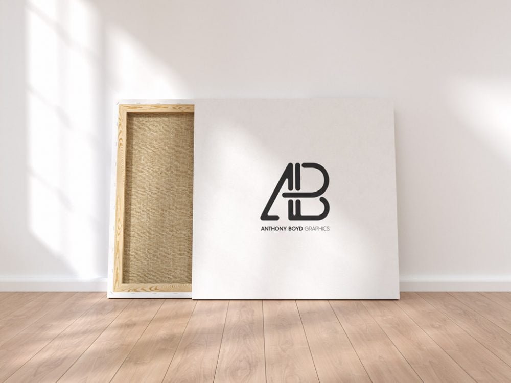 Square Canvas Mockup