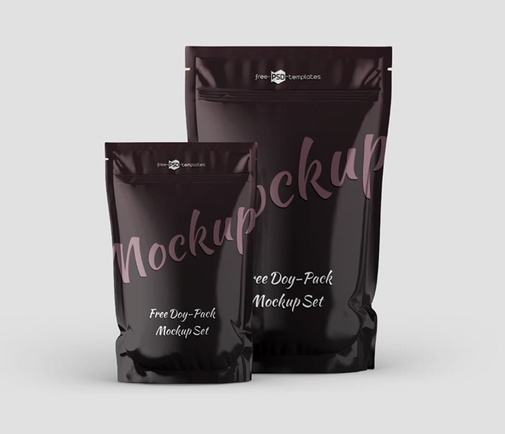Standing Pouch Mockup