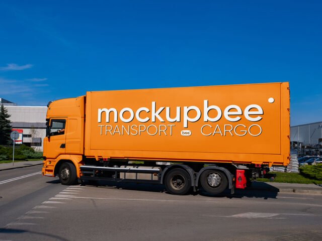 Street Truck Mockup