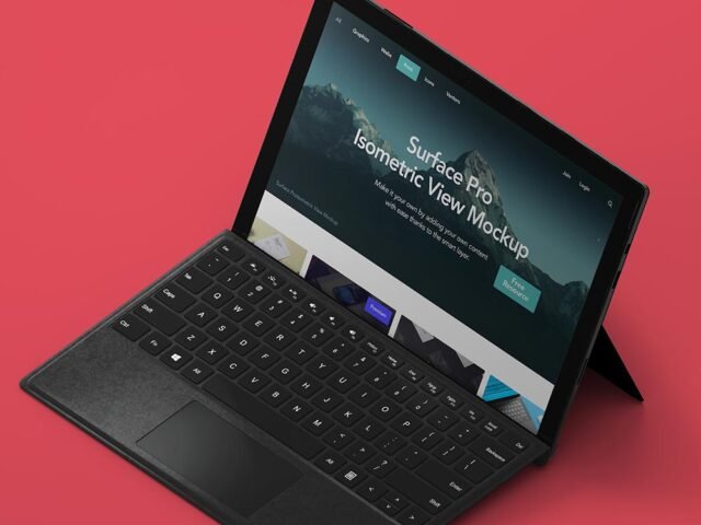 Surface Pro Mockup