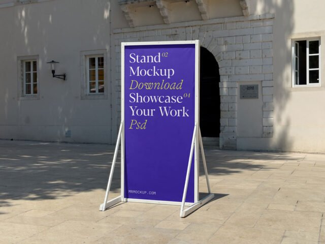 Tall Stand Mockup