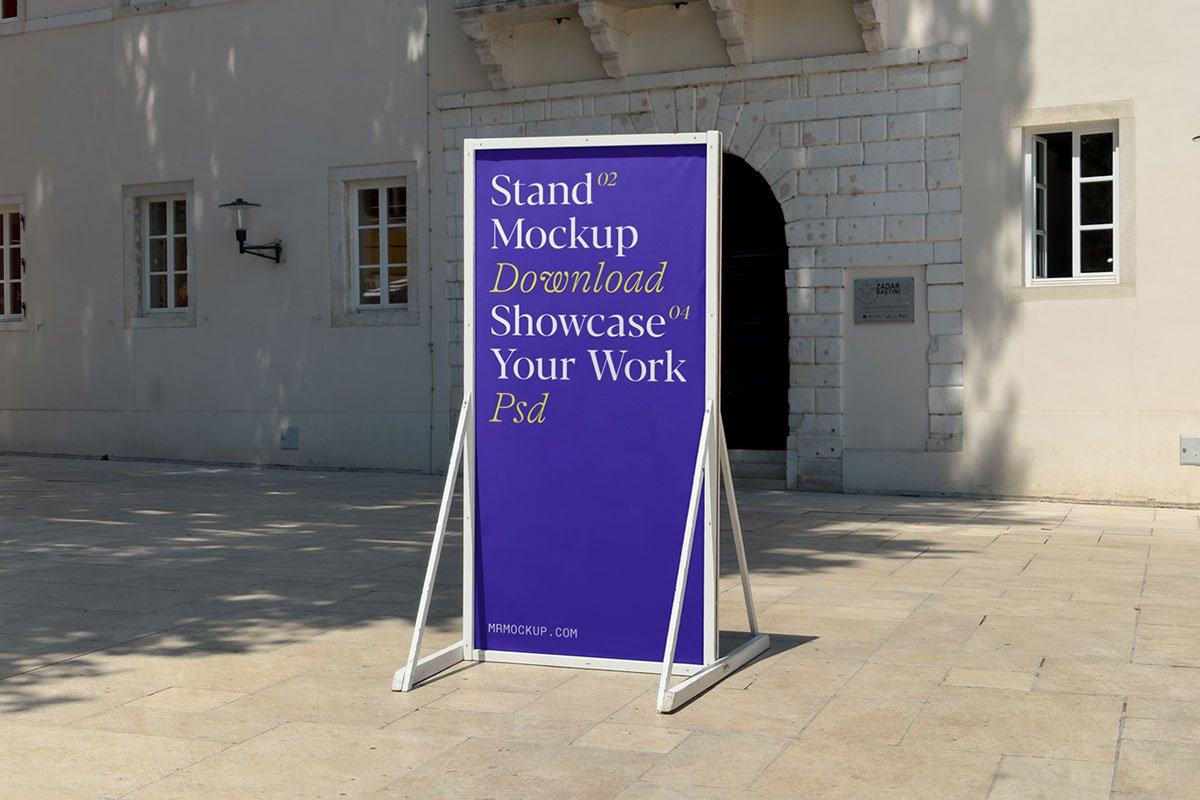 Tall Stand Mockup