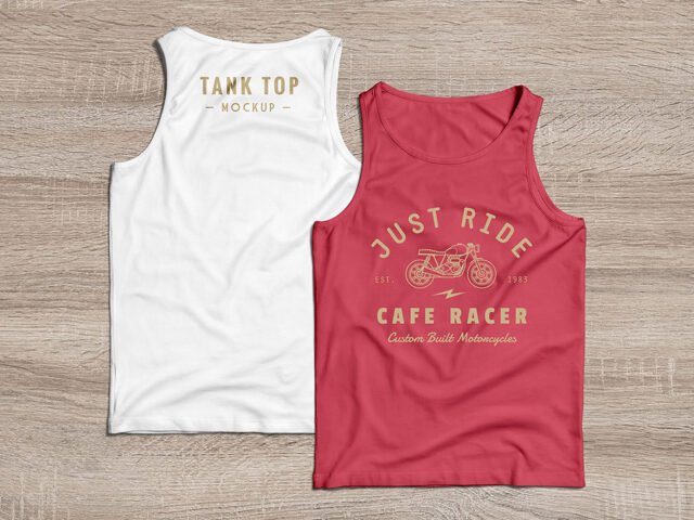 Tank Top T-Shirt Mockup