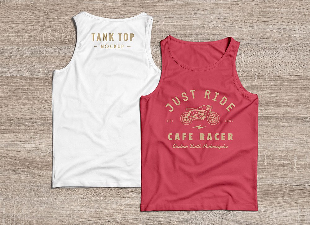 Tank Top T-Shirt Mockup