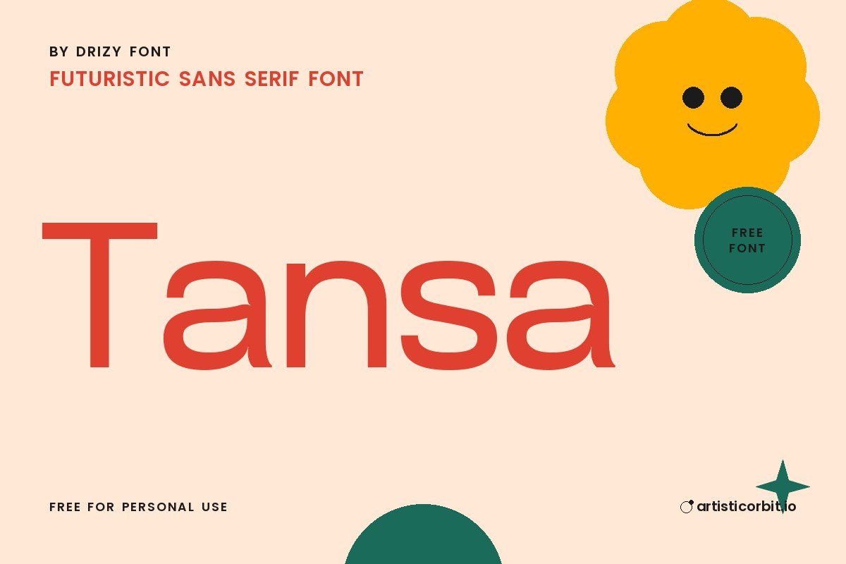 Tansa font preview