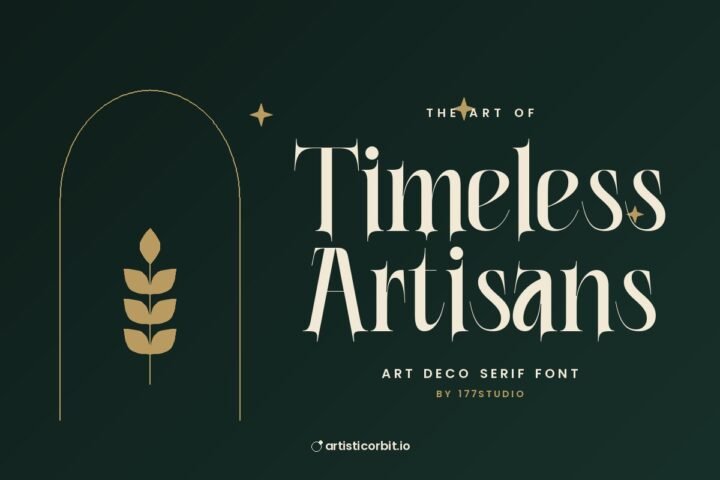 Timeless Artisans font preview
