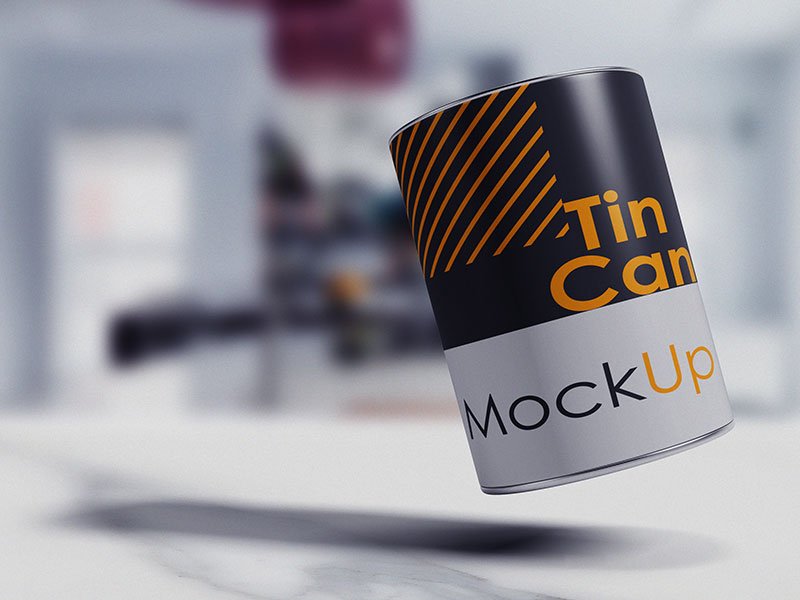Tin Can Mockup