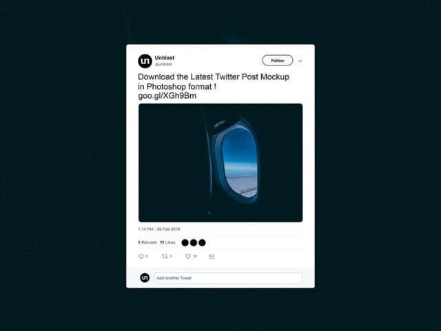 Twitter Post Mockup