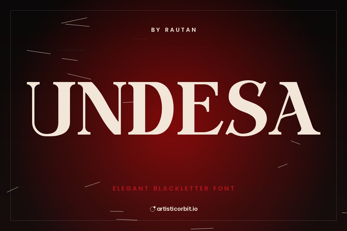UNDESA font preview