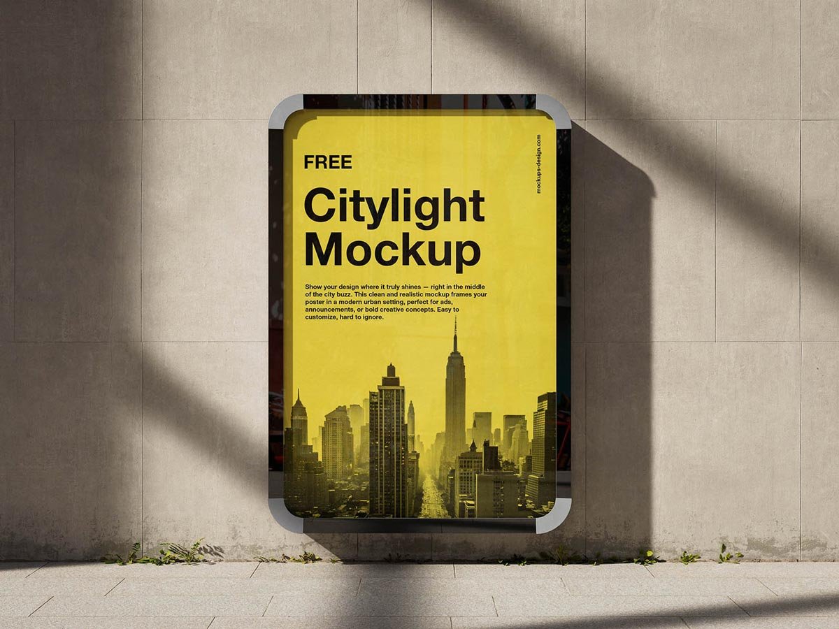 Urban Citylight Mockup