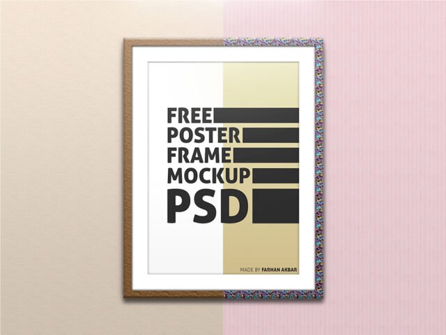 Versatile Poster Frame Mockup