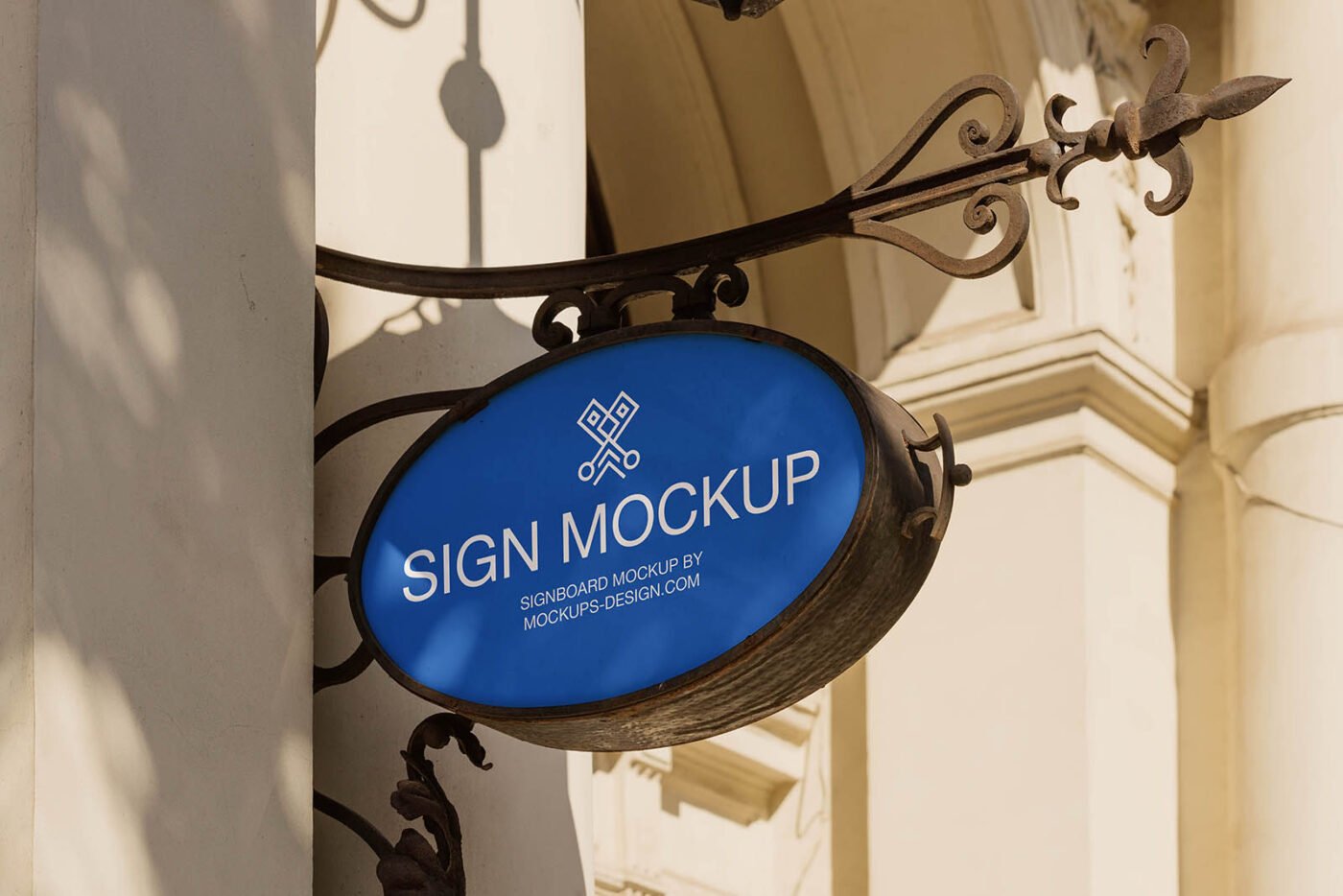 Vintage Signboard Mockup