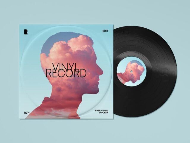Vinyl Record Mockup