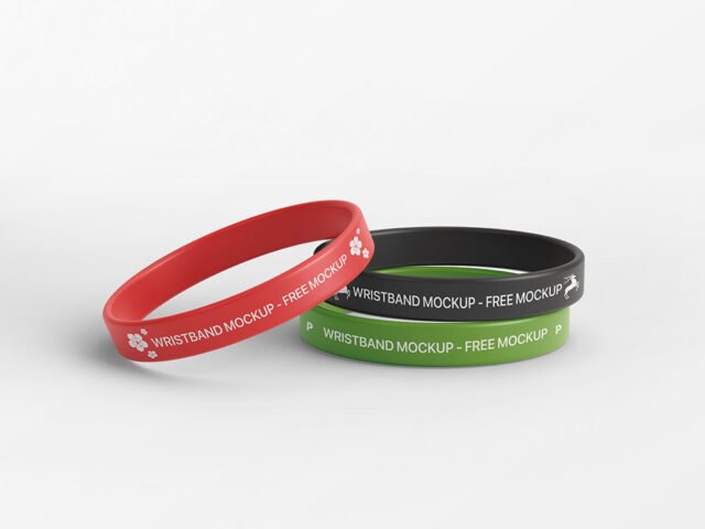 Wristband Mockup PSD
