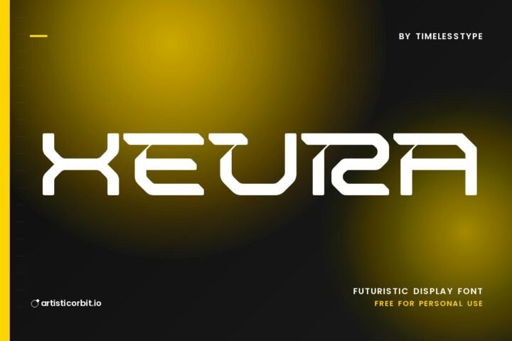 Xeura font preview